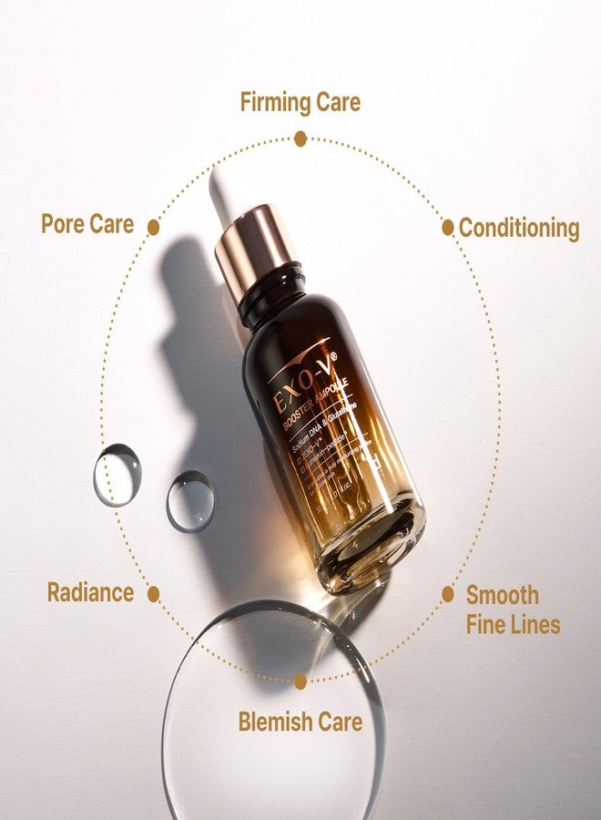 ID PLACOSMETICS idplacosmetics EXO-V Booster Ampoule 1.01 fl.oz (30ml) – Exosome Serum (720,000 PPM) with PDRN & Glutathione, Korean Skincare Microneedling Serum, for Smoother-Looking Texture & Elasticity Support. - Image 4